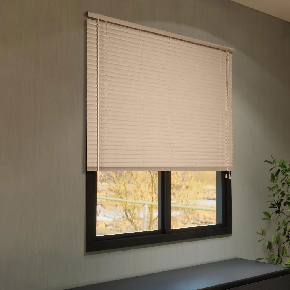 HomeBase HLS Rèm cửa màn cửa kéo nhựa Vinyl Thái Lan 120x130cm màu kem ...