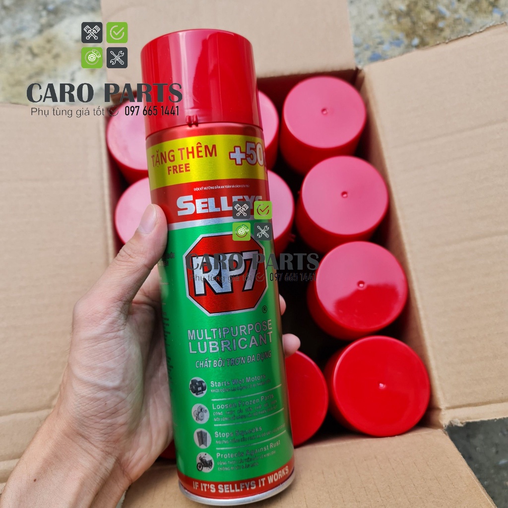 RP7/Chất bôi trơn đa dụng/Tẩy rỉ sét/Selleys RP7/Chai 350gr | Shopee ...