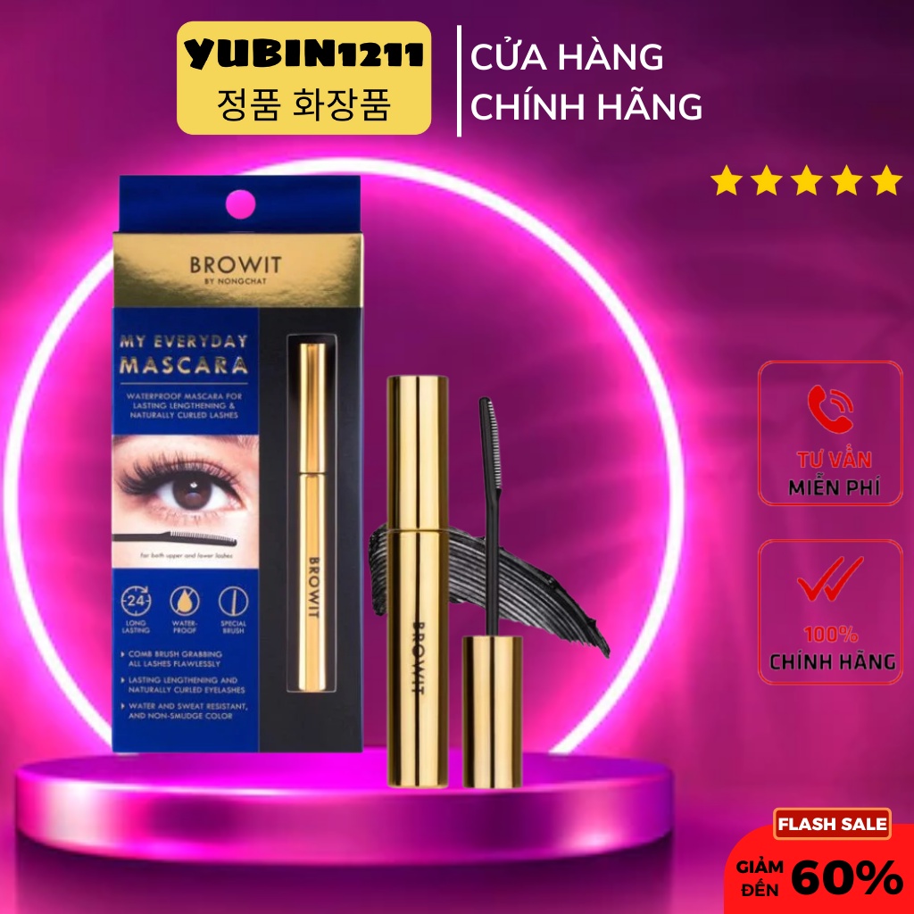 [CÓ SẴN] MASCARA BROWIT NONGCHAT THÁI LAN Shopee Việt Nam