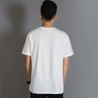 Áo thun trơn, áo thun trắng đen full size unisex mềm mịn form rộng tay lỡ