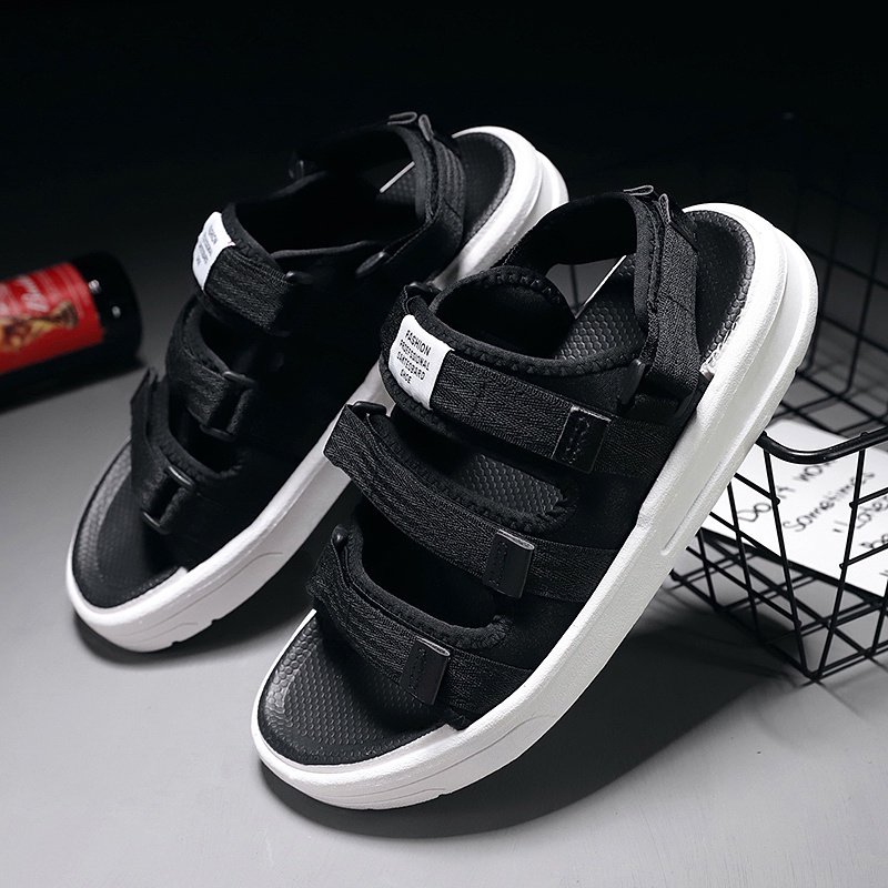 Nam Đi Biển Sandal Chống Thấm Nước Ánh Sáng La Mã Giày kasut selipar Sandal Chống Trơn Trượt Dép Thường Đi Xăng đan Ngoài Trời