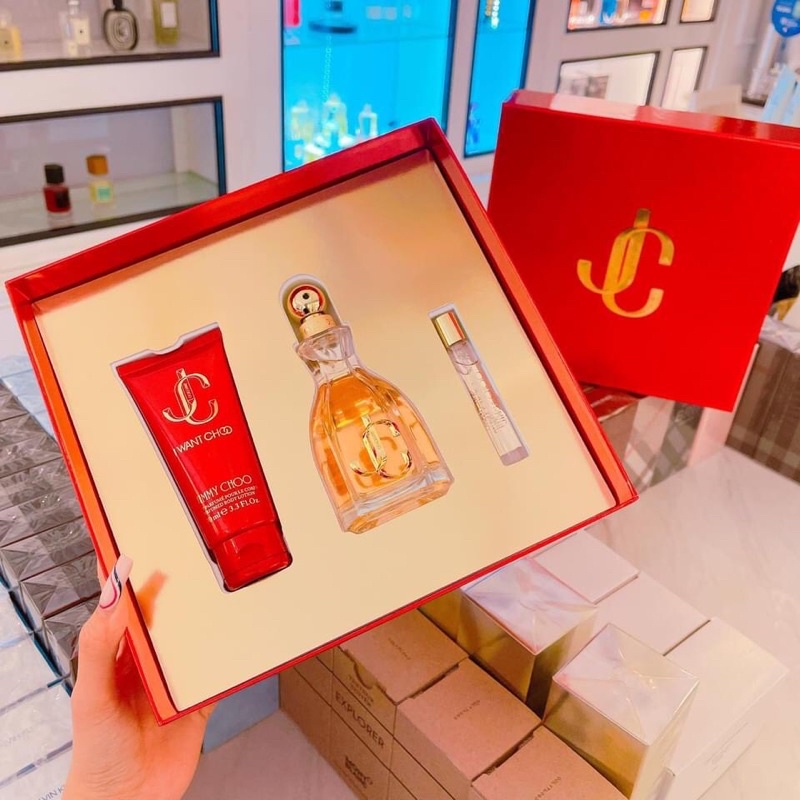 Set Nước Hoa Jimmy Choo I Want Choo Edp 100ml 75ml Lotion 100ml Shopee Việt Nam 8614