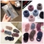 Túi 100 dây chun buộc tóc kèm túi zip dễ thương, tiện dụng