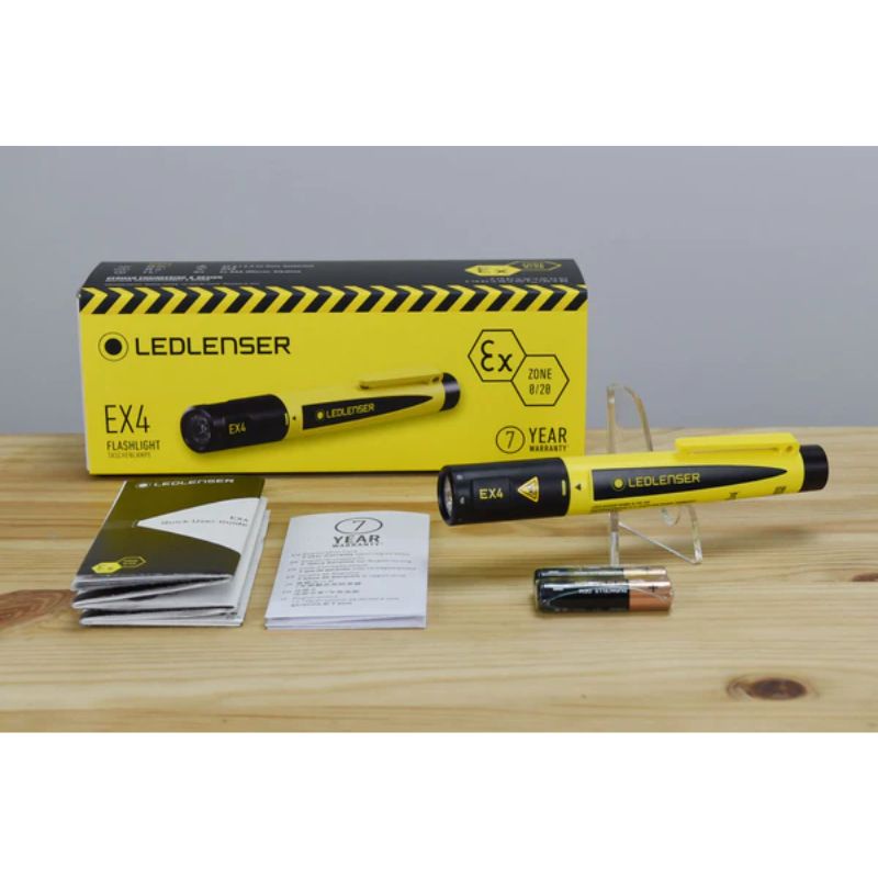 Đèn Pin Cầm Tay Chống Cháy Nổ LEDLENSER Ex4 - 50 Lumens | Hibucenter