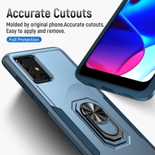 Ôp Điện Thoại Cứng Viền tpu Dẻo Kèm Giá Đỡ Nhẫn Chống Sốc / Rơi Cho samsung galaxy a51 a71 a52 a72 a53 a73 Ốp