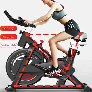 Xe đạp tập thể dục tại nhà Spining Gh-603 (Có đo nhịp tim, có ốp nhựa bọc bánh đà, tay cầm xốp mút - Kèm video, ảnh thật