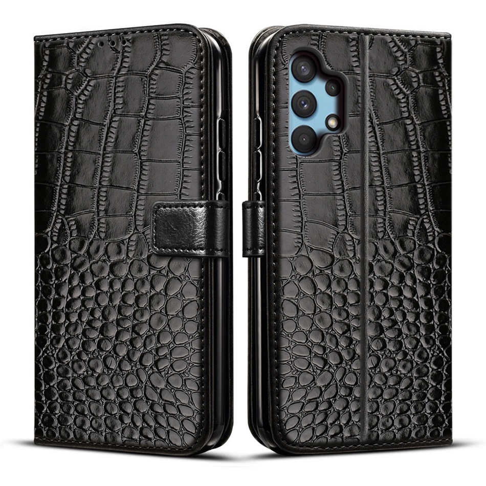 Ốp Da Cho Samsung Galaxy A11 A12 A21S A22 A32 4G 5G A31 A42 5G A51 A52 A52S 5G A71 A72 5G Flip Cover