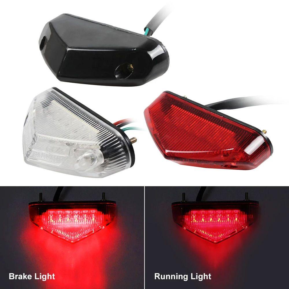 Đèn phanh sau FANIELLAPOWELL Đèn phanh xe máy đa năng Đèn LED dừng phanh