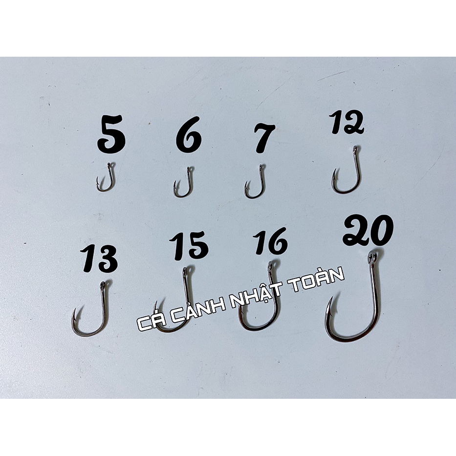 LƯỠI CÂU ĐƠN THÁP VÀNG CÂU CÁ ĐỦ SỐ XANH DƯƠNG