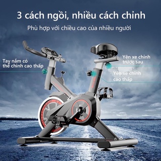 XE ĐẠP TẬP THỂ DỤC ĐA NĂNG - XE ĐẠP TẬP GYM GIÁ RẺ GH-Q7 (BH 12 THÁNG) - đạp xe an toàn và hiệu quả tại nhà -Kèm video