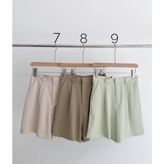 Quần short nữ kaki mềm thiết kế Ma Vie
