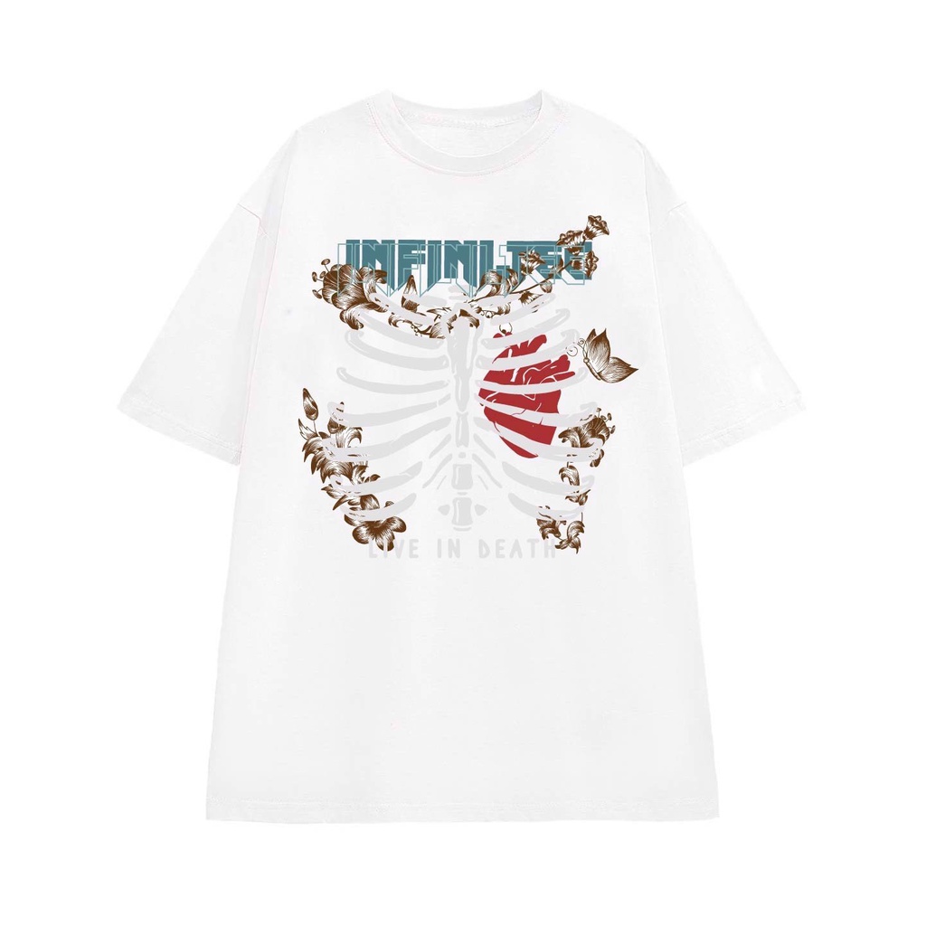 Áo thun INFINITEE Fni0289, Thun 100% Cotton - form rộng Unisex.