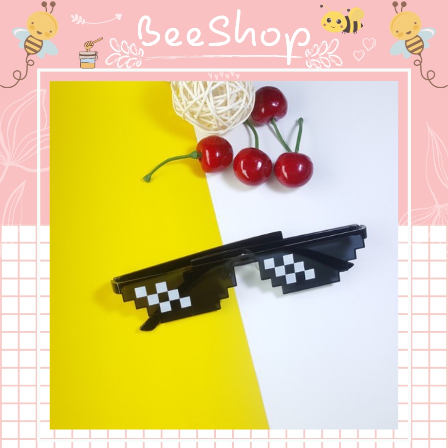 Mắt Kính THUG LIFE 6 Chấm - Kính MINECRAFT Siêu Ngầu giá rẻ | Shopee ...