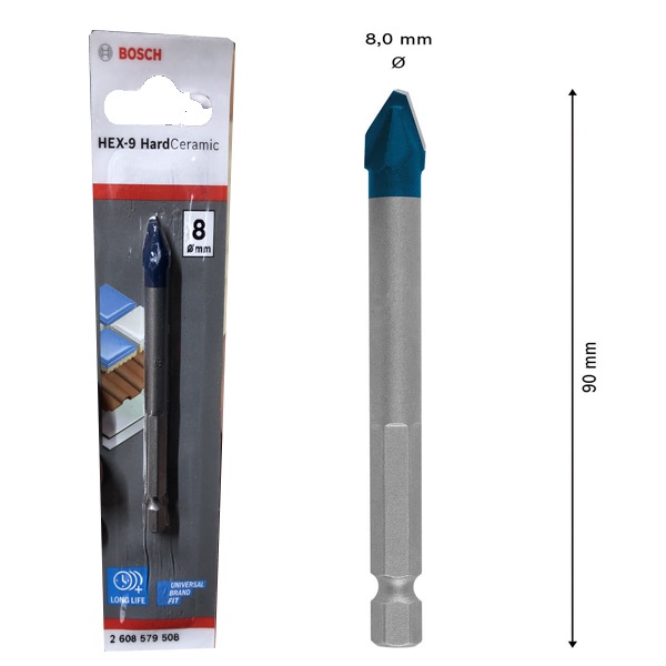 Ảnh Mũi Khoan Gạch Cứng HEX-9 Bosch 3