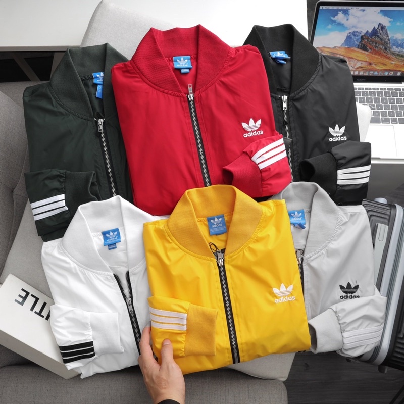 O khoác shop bomber adidas nữ