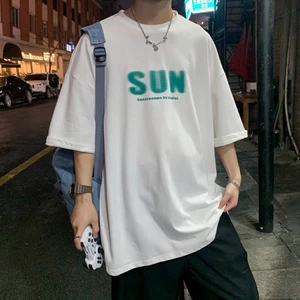 Áo phông cotton 3158 chất đẹp in chữ siêu hot phong cách Hàn Quốc dành cho unisex