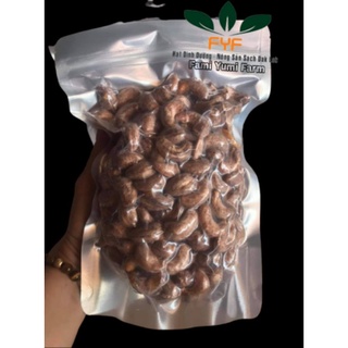500gr hạt điều rang muối Bình Phước túi Zip hút chân không A cồ