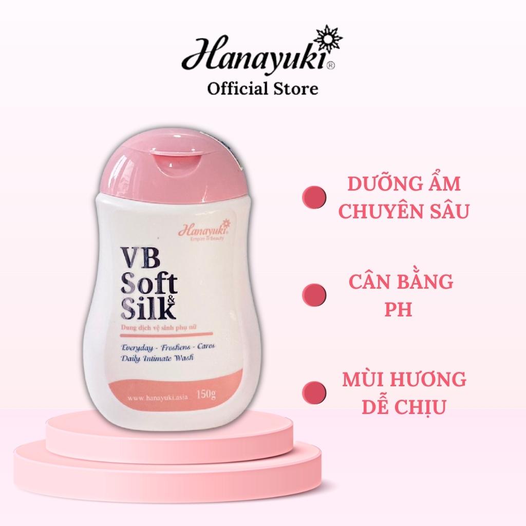 Ảnh Dung Dịch Vệ Sinh Phụ Nữ VB Soft Silk Chính Hãng – Hana Soft Silk Hanayuki Chính Hãng Giúp Khử Mùi Vùng Kín 150g VS02 2