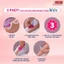 Kem Tẩy Lông Veet CHÍNH HÃNG- Tẩy Lông Vùng Kín Bikini, Nách, Lông Chân Tay Mặt Da Nhạy Cảm - Wax Lông Cho Nam Nữ Japari