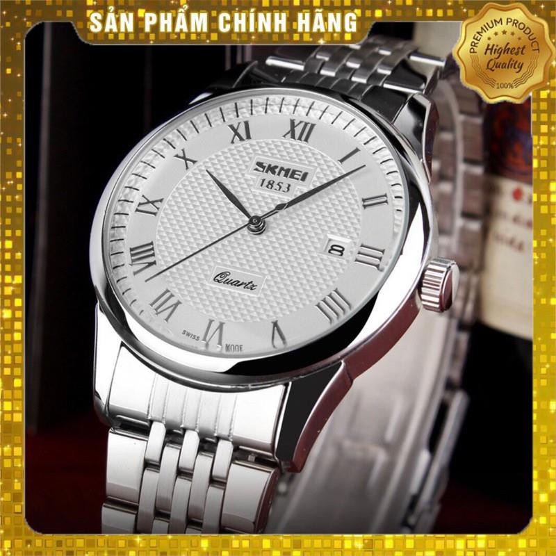 Đồng Hồ Nam Cao Cấp Dây Thép Chính Hãng Skmei (Kèm Hộp Và Pin Dự Phòng ...
