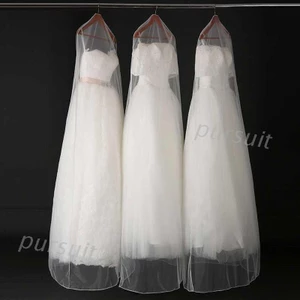 Túi bọc bảo vệ đầm cưới chống bụi cỡ lớn 160/180cm tiện dụng