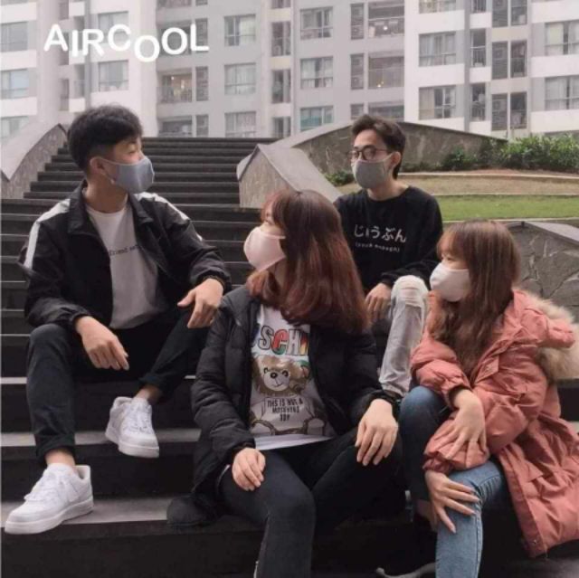 Set 5 cái khẩu trang vải kháng khuẩn chỉnh được dây đeo
