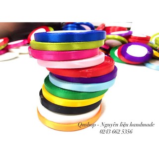 20m Ruy băng lụa, ruy băng kim tuyến trang trí QNshop Handmade