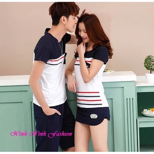 Áo đôi 100% cotton, mặc là yêu.