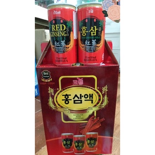 Nước Hồng Sâm Xách 12 Lon * 175ml