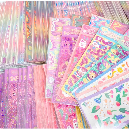 [Dreaming.Paste] Sticker SET - Set 35/70/100 tấm sticker hình dán ngẫu ...
