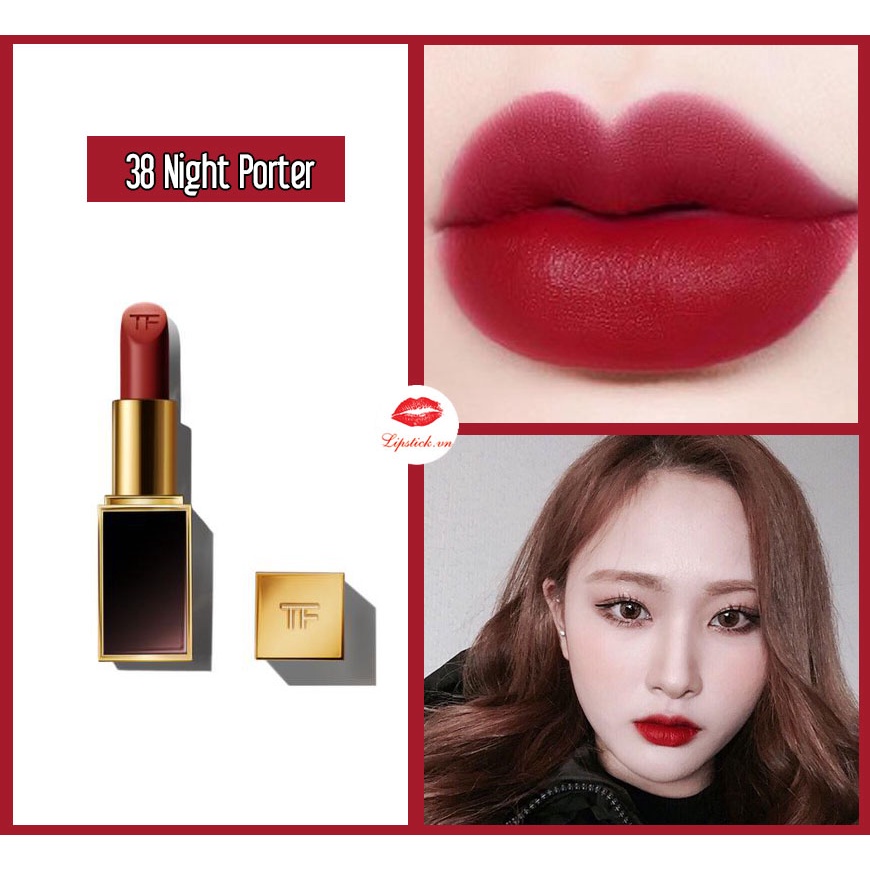 Tom Ford] Son lì Tom Ford cao cấp, không chì, bền màu lâu, không trôi khi  ăn chính hãng lipstick offical store | Shopee Việt Nam