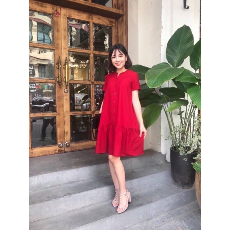 (XẢ LỖ )Váy bầu công sở - đầm bầu mùa hè - váy cho mẹ sau sinh chất đẹ nhẹ không nhăn