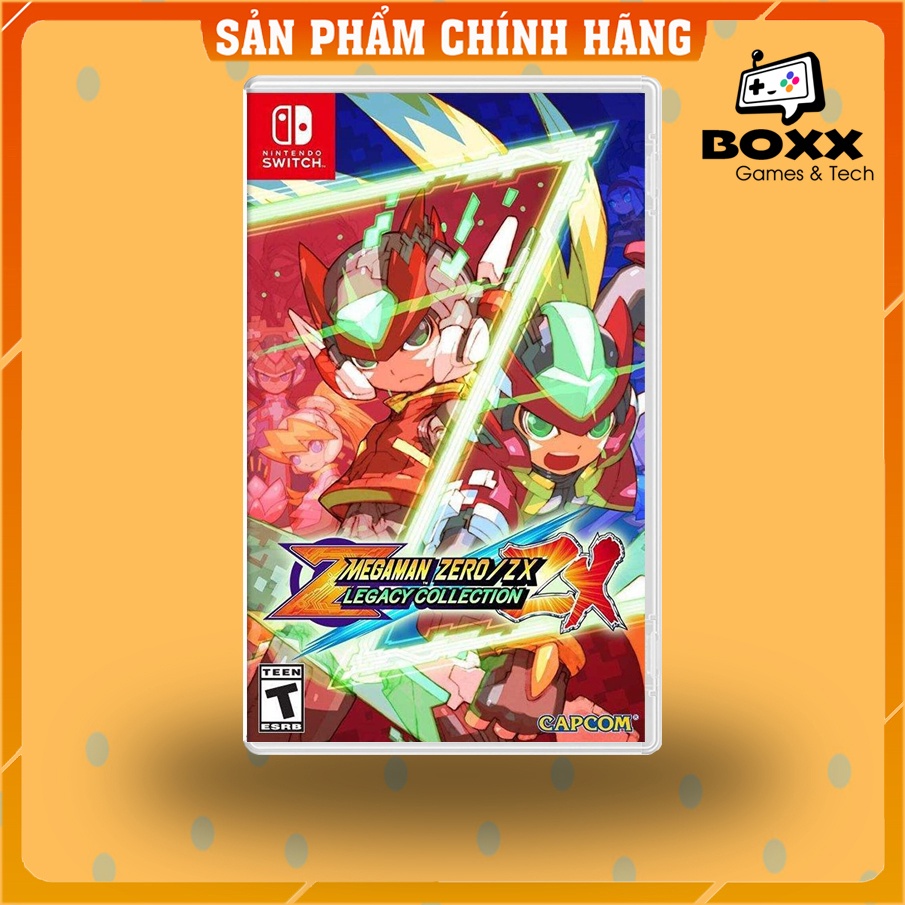 Nintendo Switch - ❁︎teeg様❁︎ Băng Game Mega Man Zero/ZX Legacy Collection Nintendo Switch