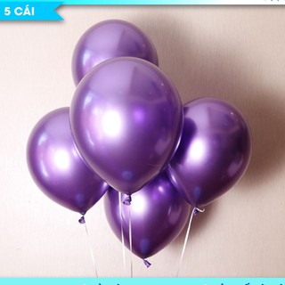 BONG BÓNG SIÊU TRÁNG GƯƠNG ( CHROME ) , SIZE TO 10in 55K 1 BỊCH 50 CÁI