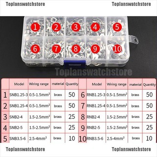 Hộp gồm 320 đầu nối dây điện 10 trong 1 tiện lợi