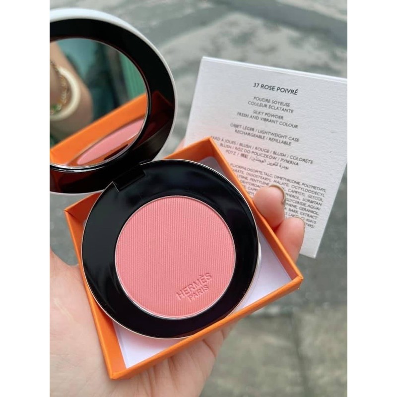 Phấn Má Hồng Hermès Silky Blush Powder 