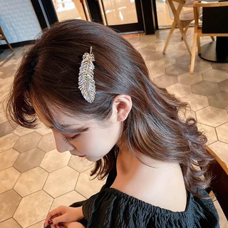 Kẹp Tóc Đính Đá Thiết Kế Đơn Giản Thời Trang Theo Phong Cách Hàn Quốc