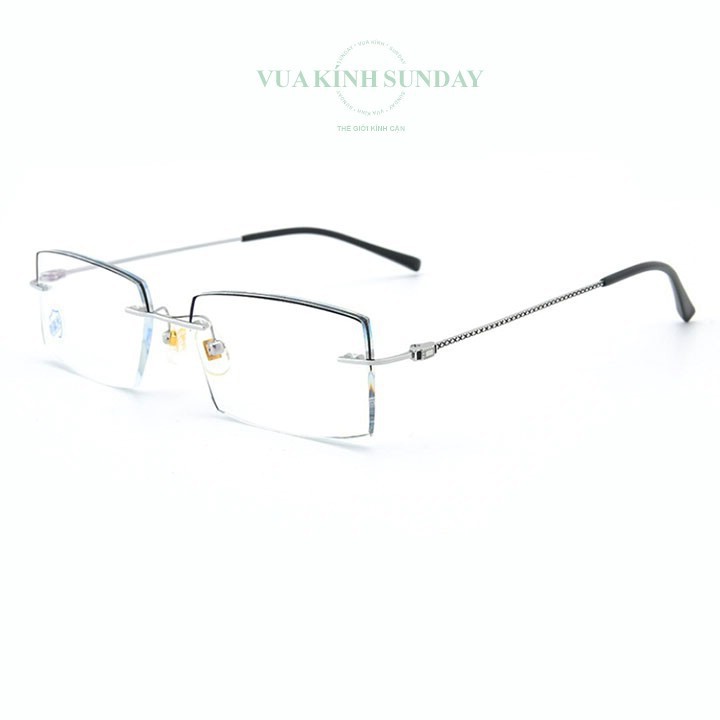 Kính cận khoan không viền titanium VD180