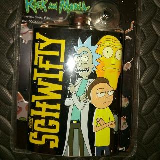 Rick và Morty Lấy thép không gỉ Schwifty 8 oz. Bình