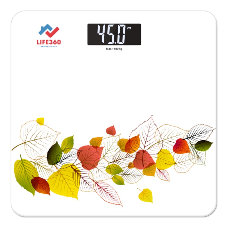 Ảnh Cân Điện Tử Sức Khỏe Life360 AR-S18E - Cân Điện Tử Thông Minh- Hàng Chính Hãng 1