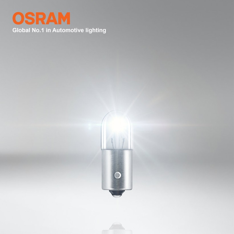 Combo 10 Bóng Đèn Soi Biển Số OSRAM Original T4W 24V 4W
