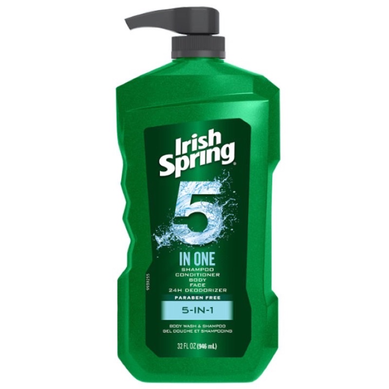Tắm Gội Xả Rửa Mặt Irish Spring 946ml | Shopee Việt Nam