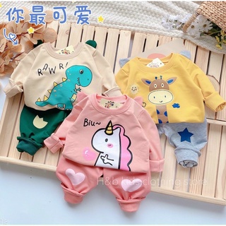 Bộ nỉ bé trai bé gái, bộ dài nỉ thu đông cho bé, bộ nỉ chui đầu thu đông bé trai bé gái
