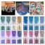 Unstop * Pha Lê Kim Sa Lấp Lánh DIY Nhựa Dính Khuôn Làm Móng Tay Nghệ Thuật Trang Trí Lấp Lánh Mảnh Móng Tay Kim Sa Lấp Lánh