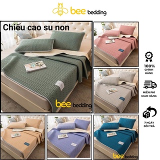 Chiếu điều hòa cao su non tencel latex Bee Bedding, chiếu nệm mủ cao su non hàng cao cấp, mát...