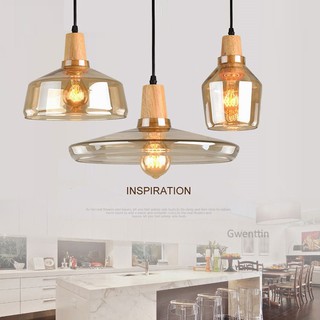 Nghệ Thuật Thẩm Mỹ Mặt Dây Chuyền Kính Đèn Giọt Đèn Trần Loft Đèn Treo Công Nghiệp Cho Cafe / Nhà Bếp Bar / Phòng Ăn