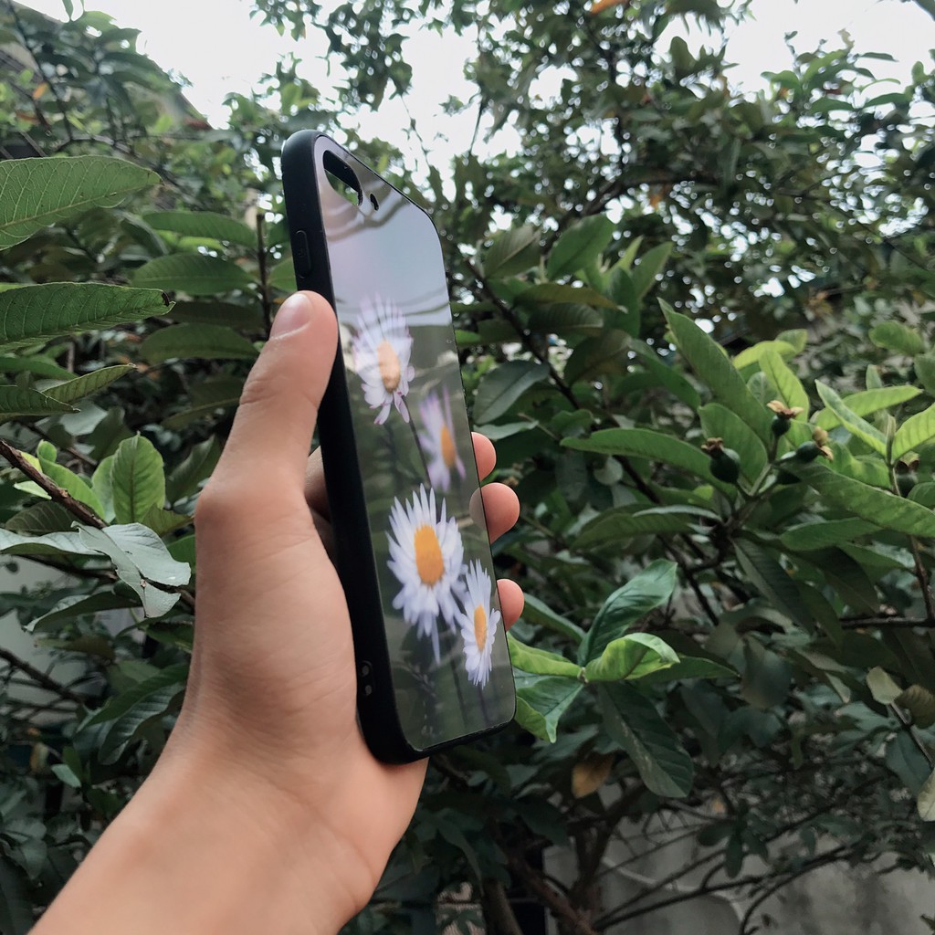 Ốp iphone in hình cực đẹp siêu bền - Cúc họa mi nhẹ nhàng - 6/6plus/6s/6splus/7/7plus/8/8plus/x/.....