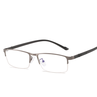 Kính đọc sách chống ánh sáng xanh Kinh doanh Kính mắt hợp kim titan không hình cầu Ống kính phủ 12 lớp Nam Nữ