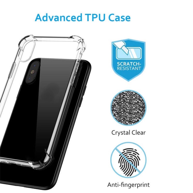 Ốp điện thoại trong suốt chống sốc thời trang cho iPhone 15 Ultra 14 13 12 11 Mini Pro X Xs Max 7 8 6 6s Plus Xr 5 5s SE 2020 SE2 5G 4G 2022 2023