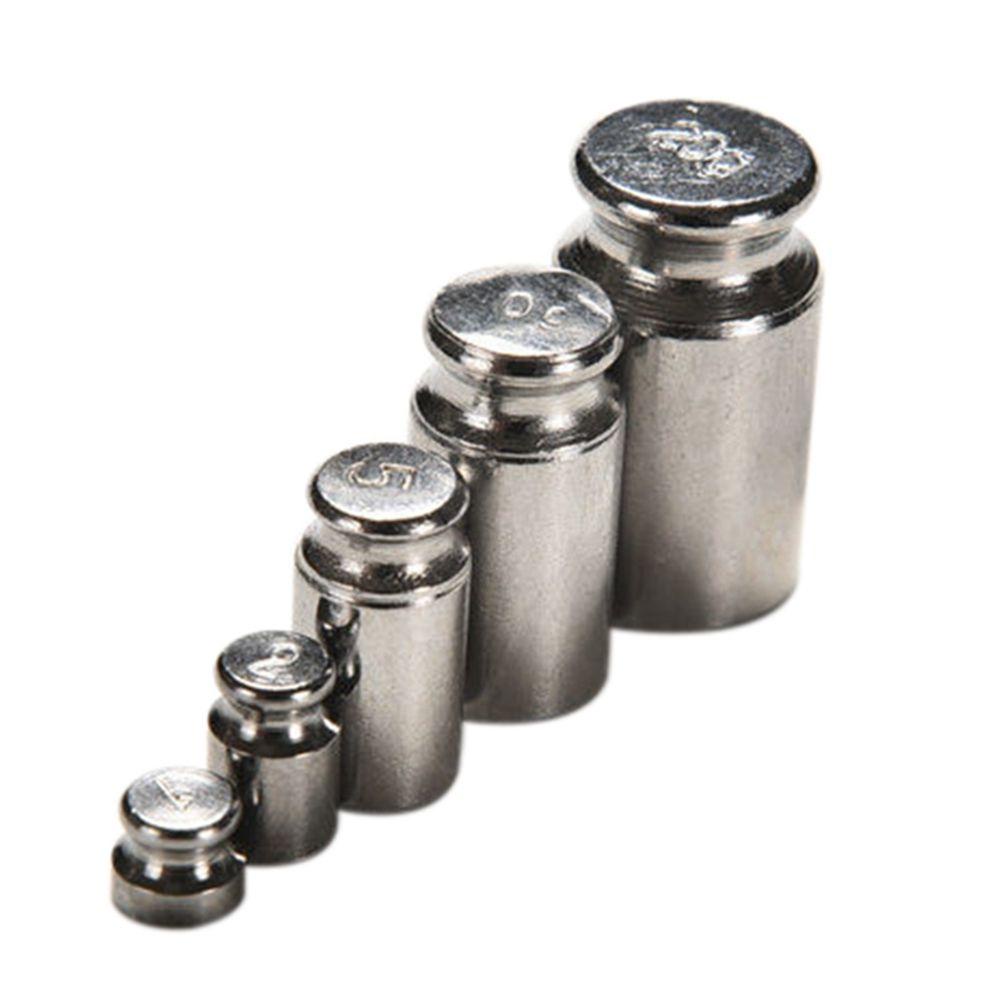 NKSFX 1 / 5 Bộ Trọng Lượng Cân Cho Dụng Cụ Gia Đình Đo Trọng Lượng Công Cụ Hiệu Chỉnh Mạ Chrome